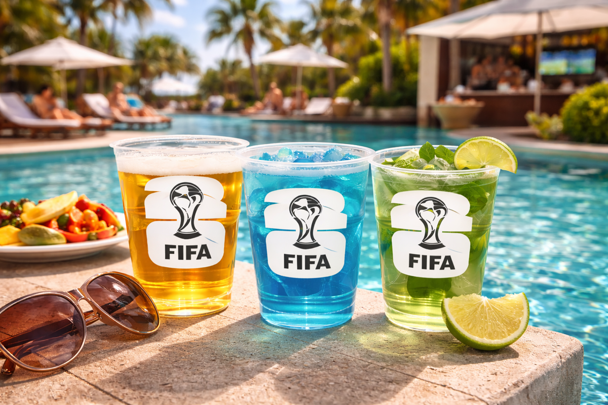 Hoteles y resorts: cómo integrar vasos FIFA World Cup 2026 a la experiencia del huésped
