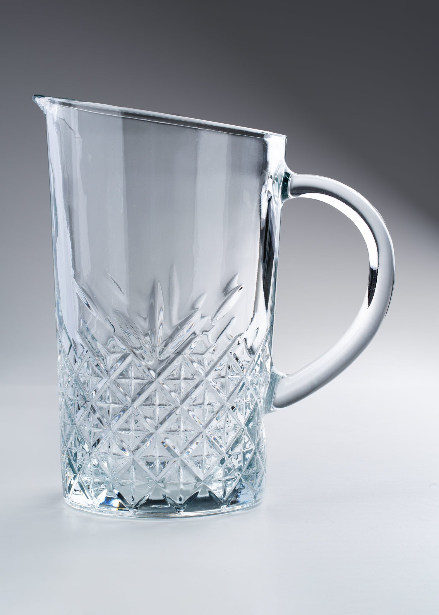 Jarras de vidrio y cristal