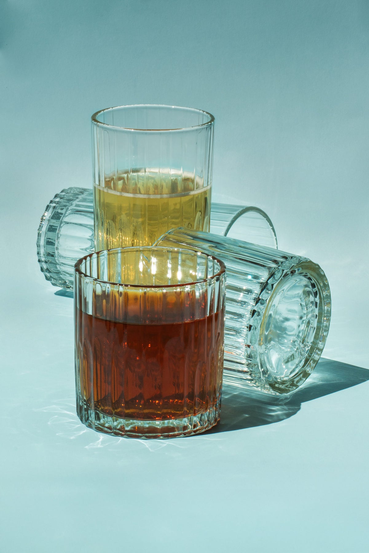 Vaso de vidrio transparente Dilly H.B. 400 ml