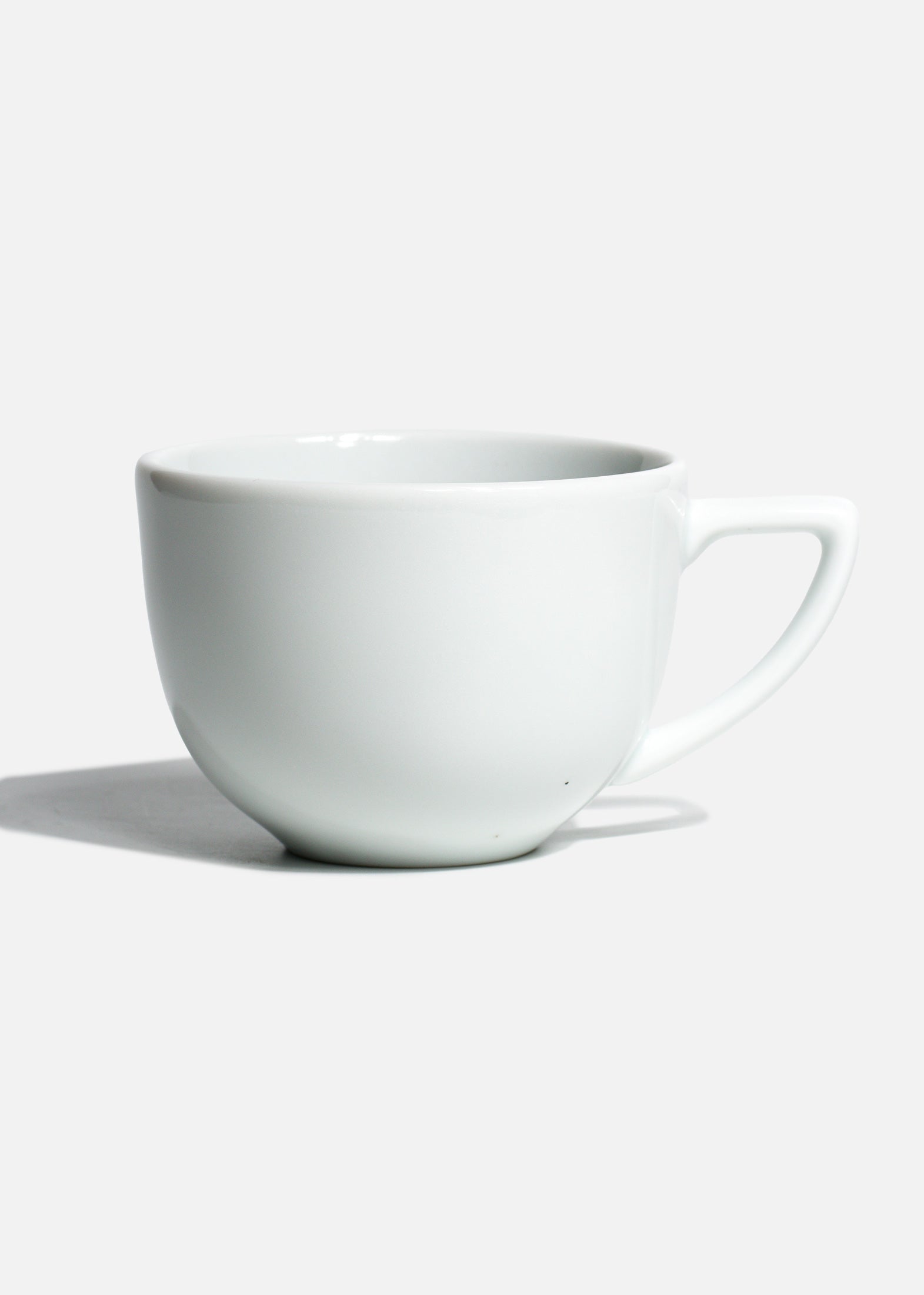 Taza de café porcelana blanca Elegance 210 ml