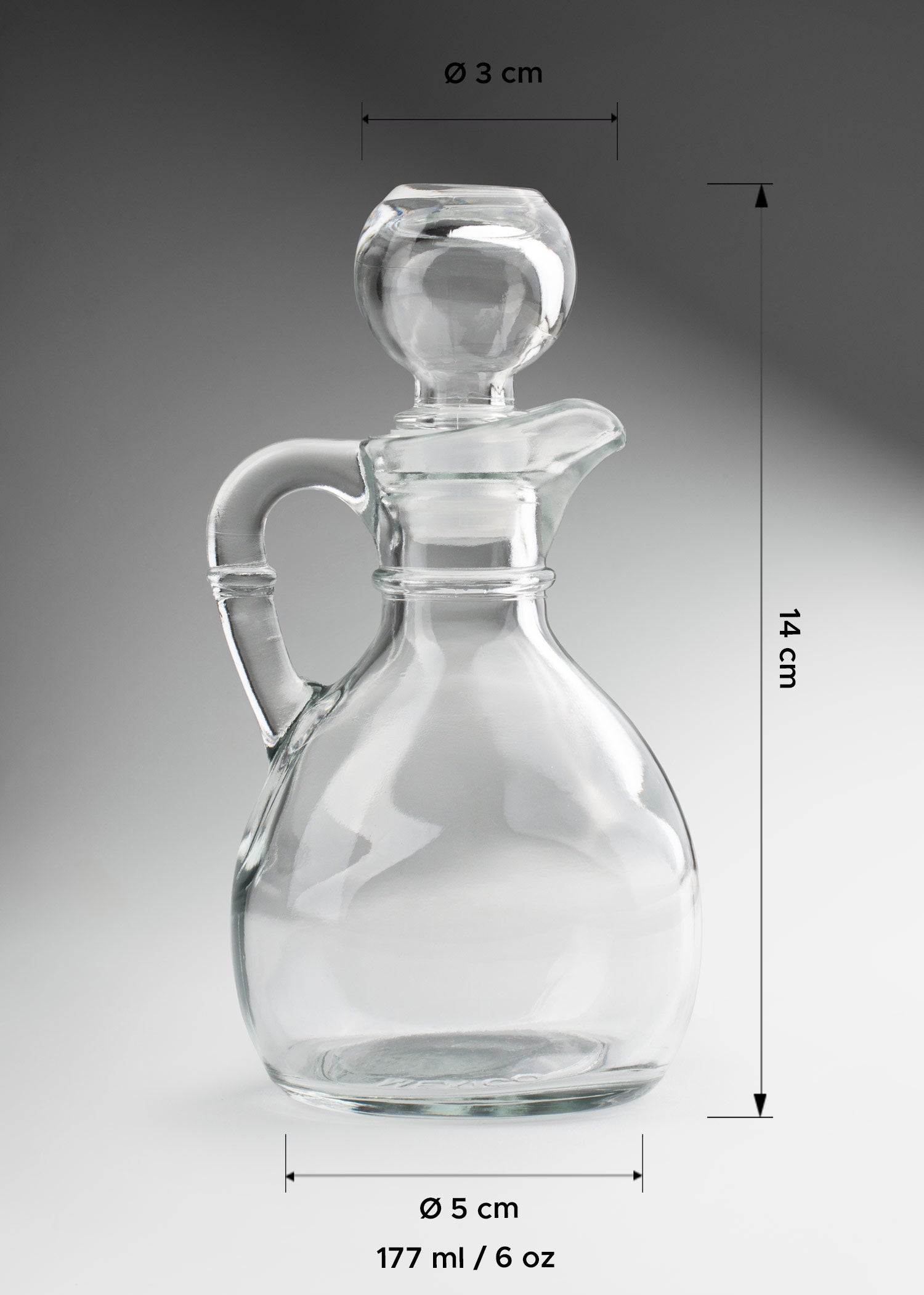precio aceitera de vidrio maha