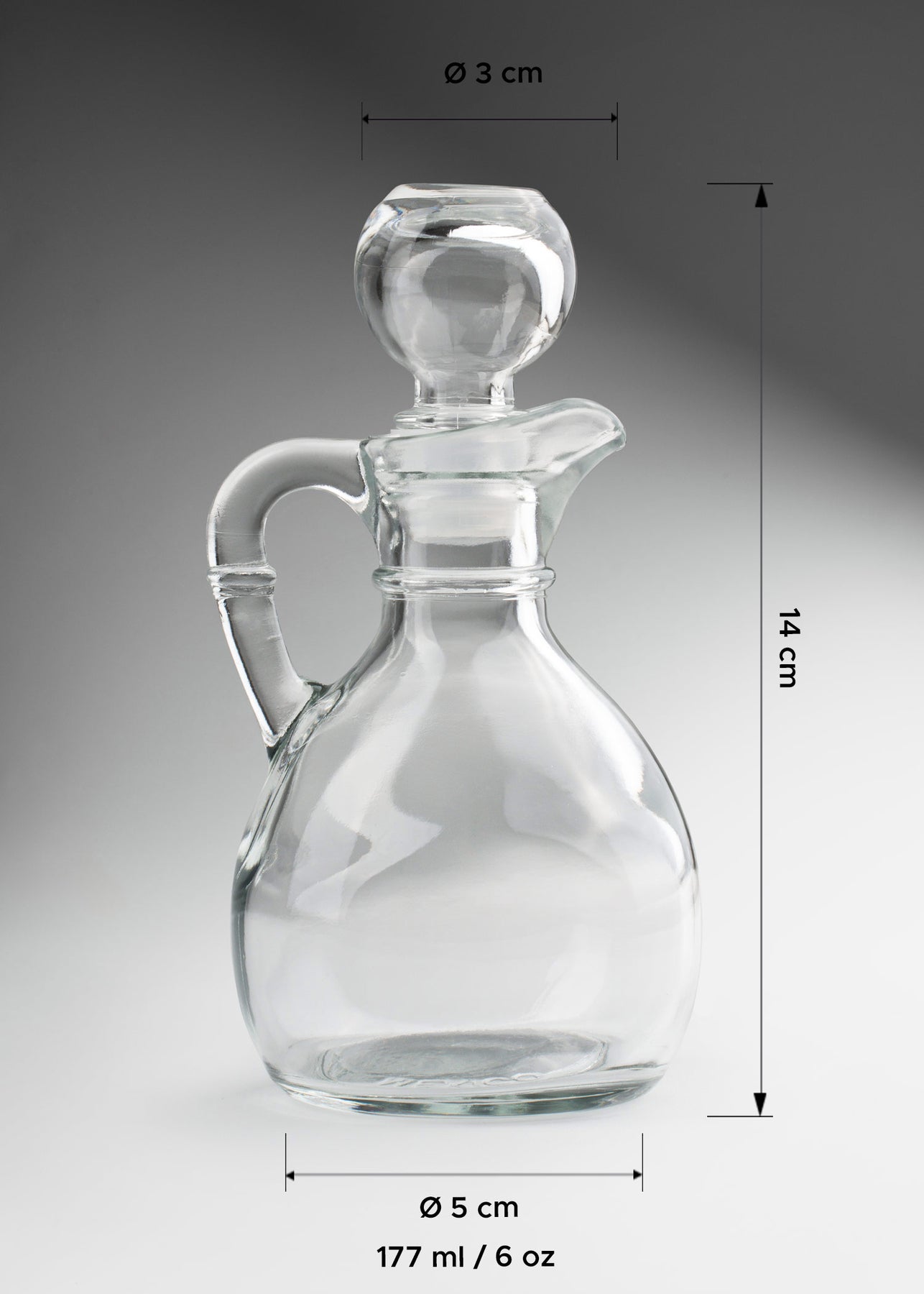 precio aceitera de vidrio maha