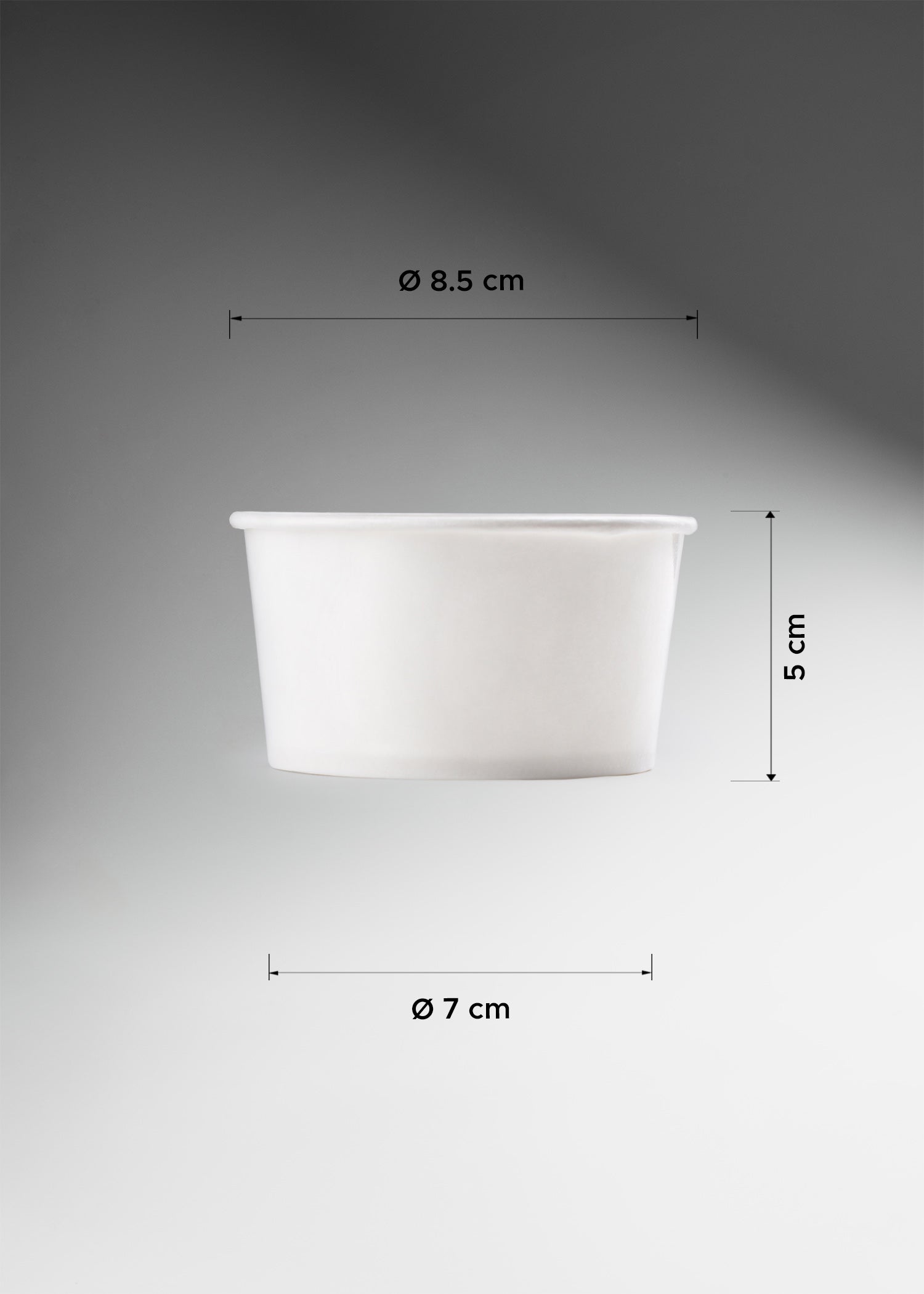 contenedor papel 5 oz medidas maha