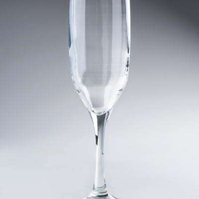 Copa de champagne flauta de vidrio transparente Calif 190 ml
