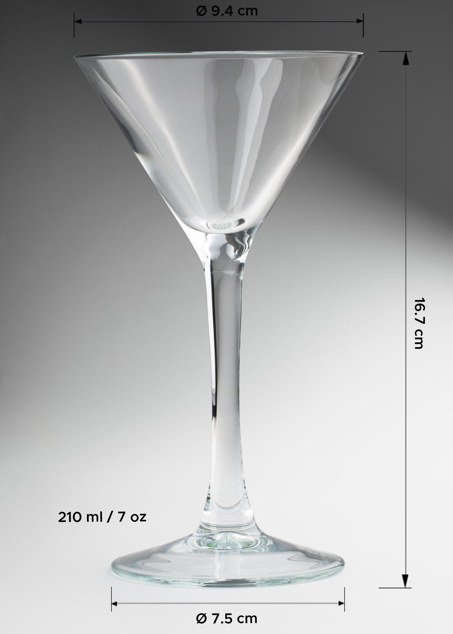 encuentra copa de vidrio templado maha