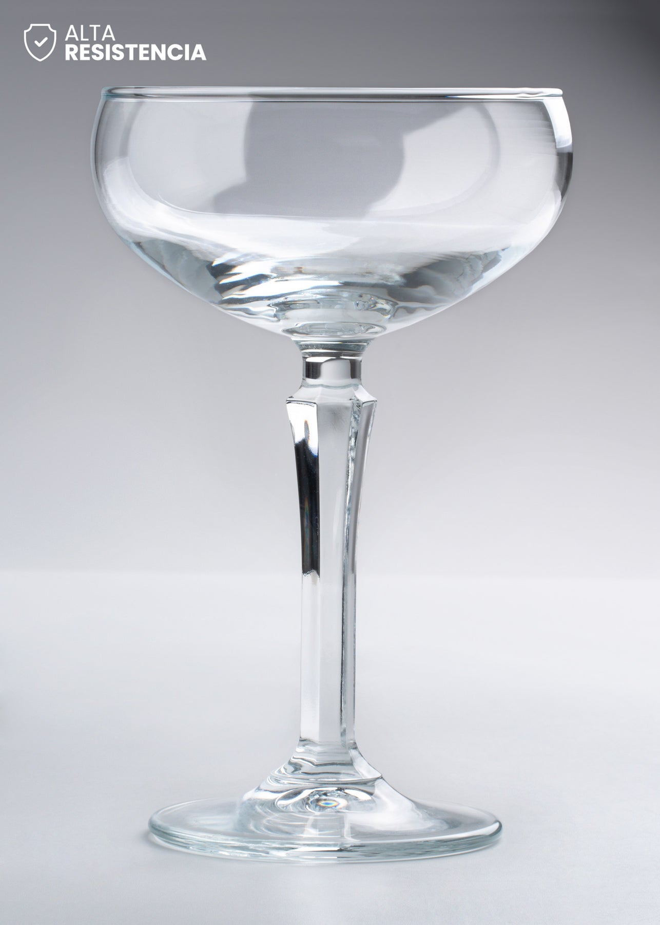 Copa de vidrio transparente Coupe Hudson 220 ml