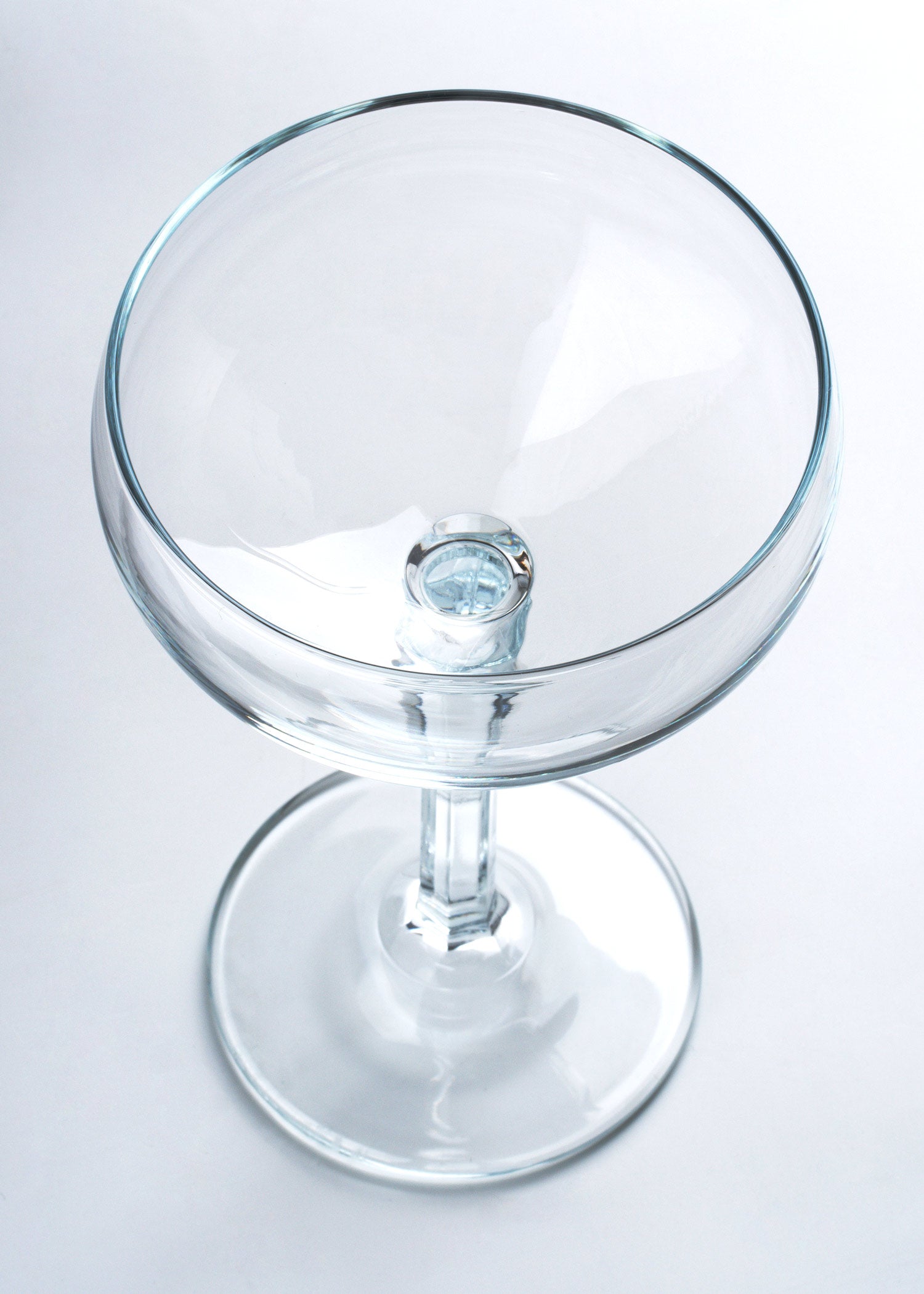 Copa de vidrio transparente Coupe Hudson 220 ml