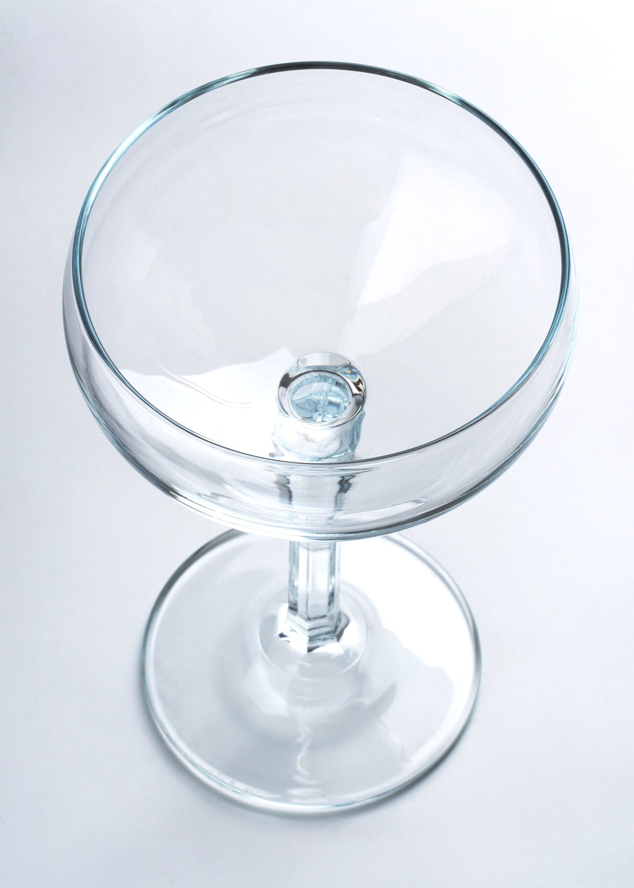 Copa de vidrio transparente Coupe Hudson 220 ml