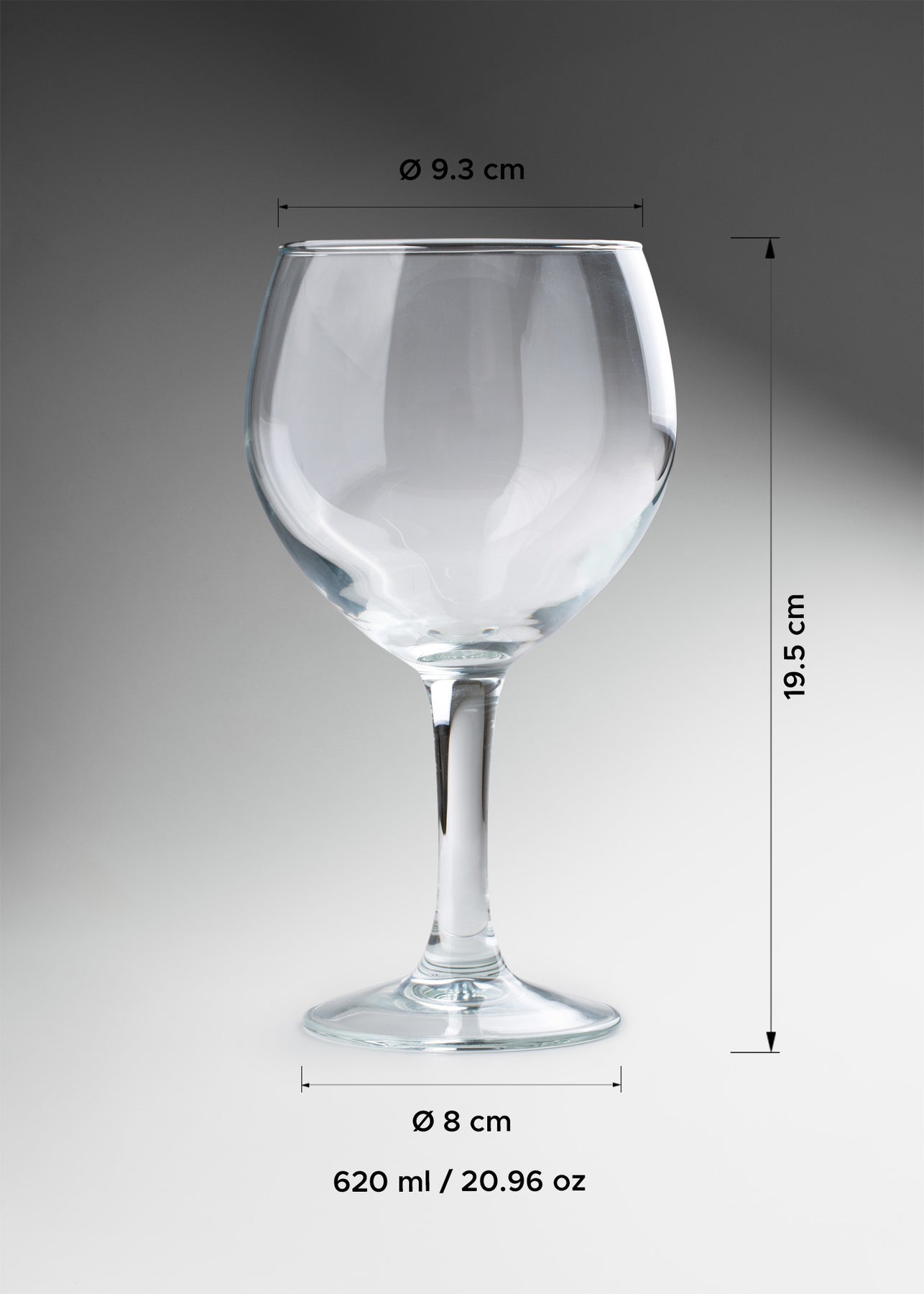 copa vidrio templado medidas maha