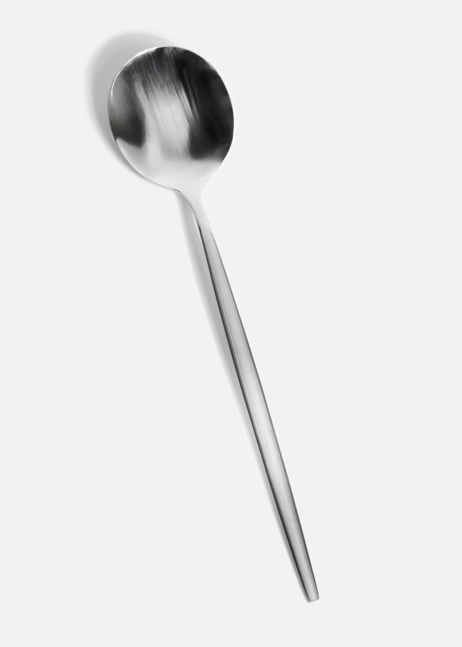 Cubiertos de mesa de acero inoxidable plata Santiorini