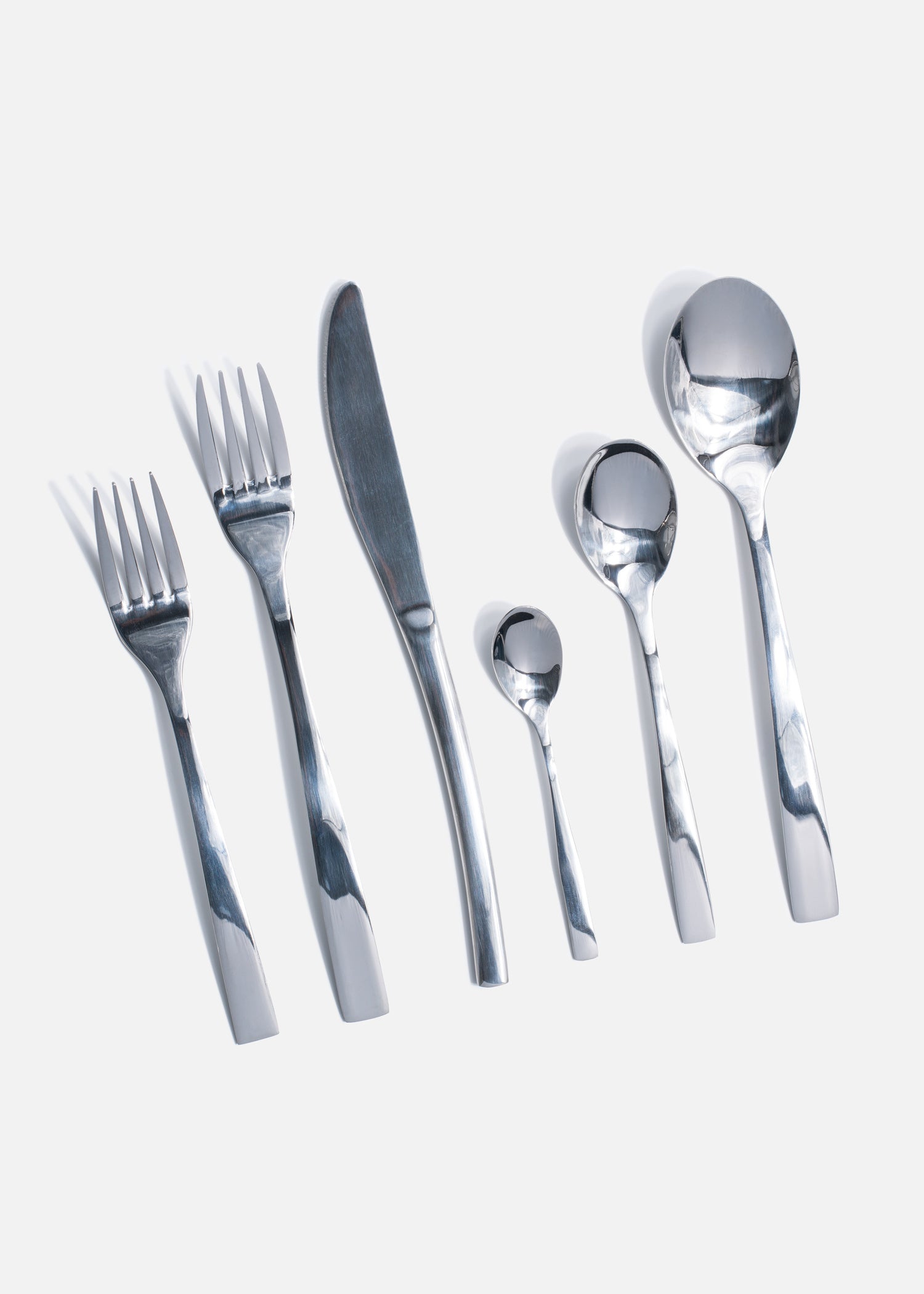compra cubiertos acero inoxidable plata maha