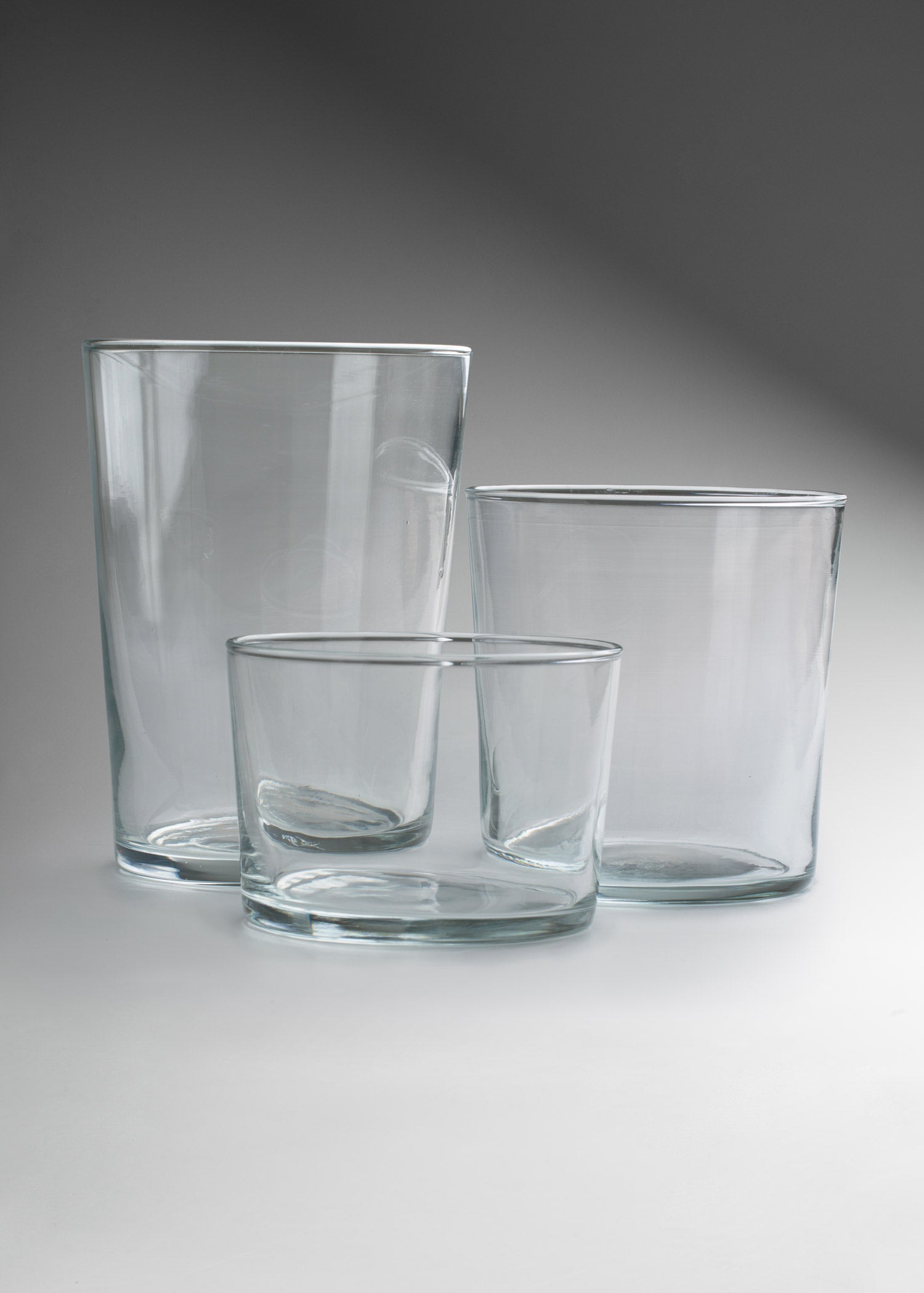 Vaso de vidrio templado transparente Bistro Sidra 500 ml