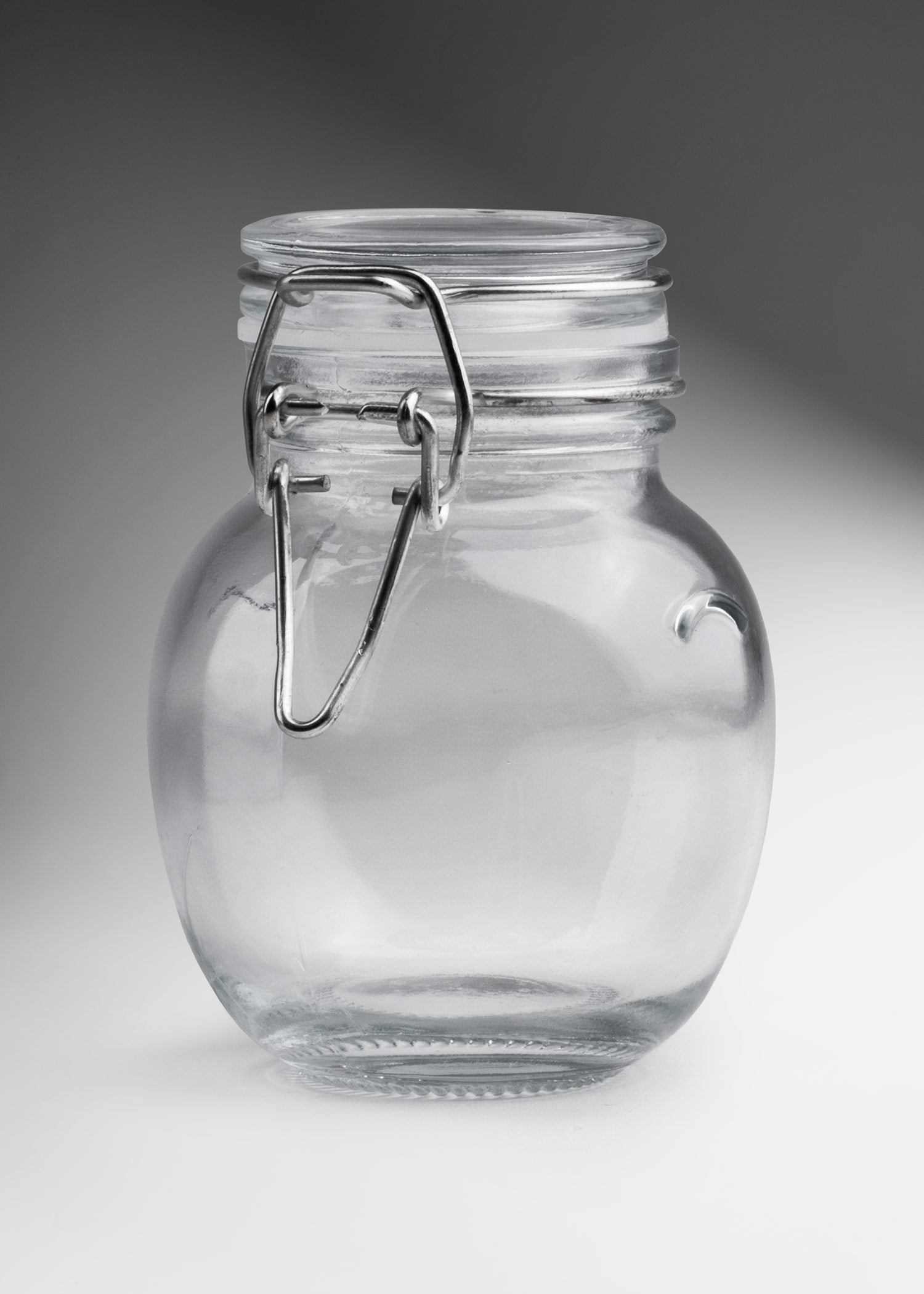 Frasco bola especiero hermético de vidrio tapa clip Brocalito 130 ml