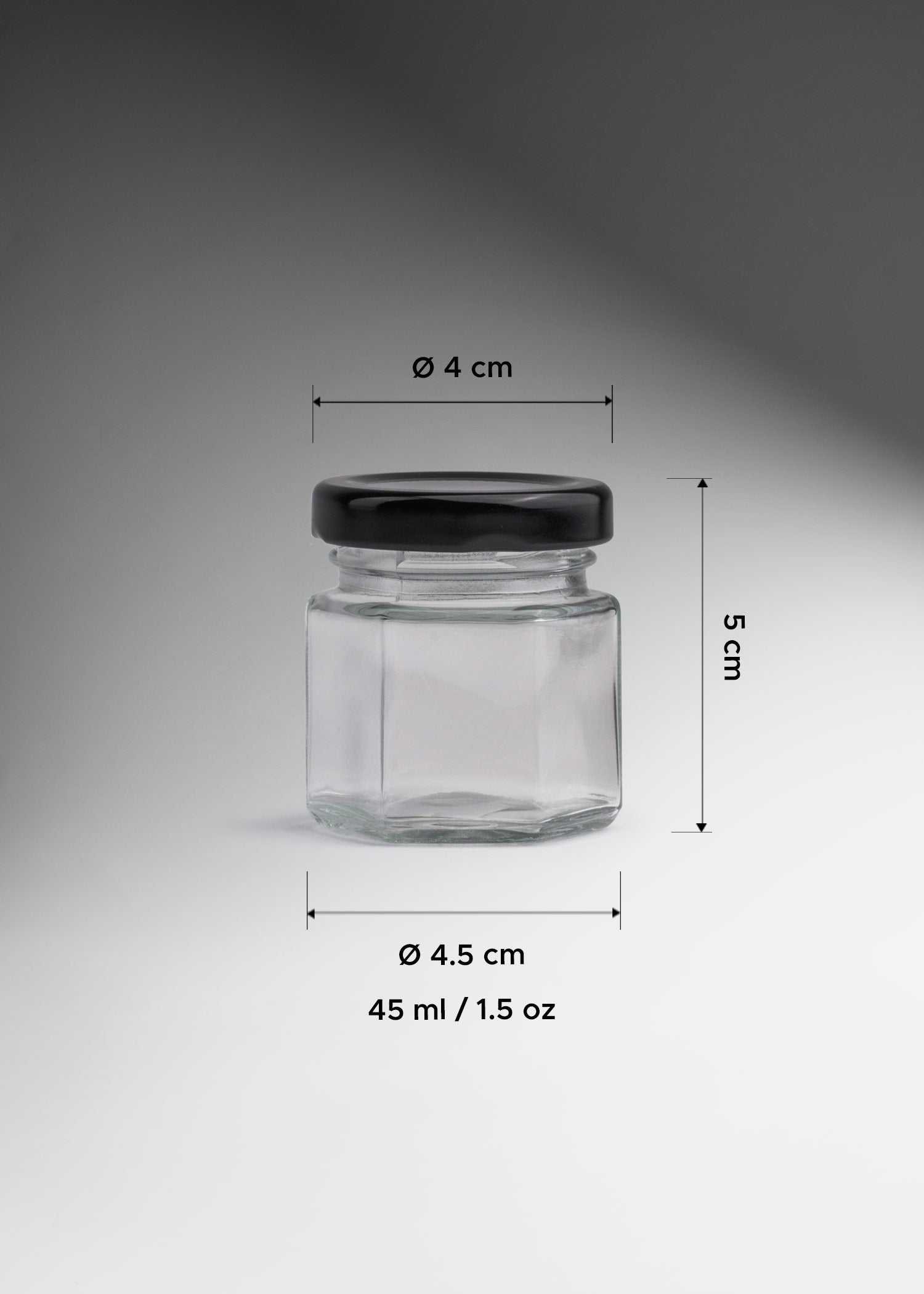 encuentra frasco de vidrio con tapa maha