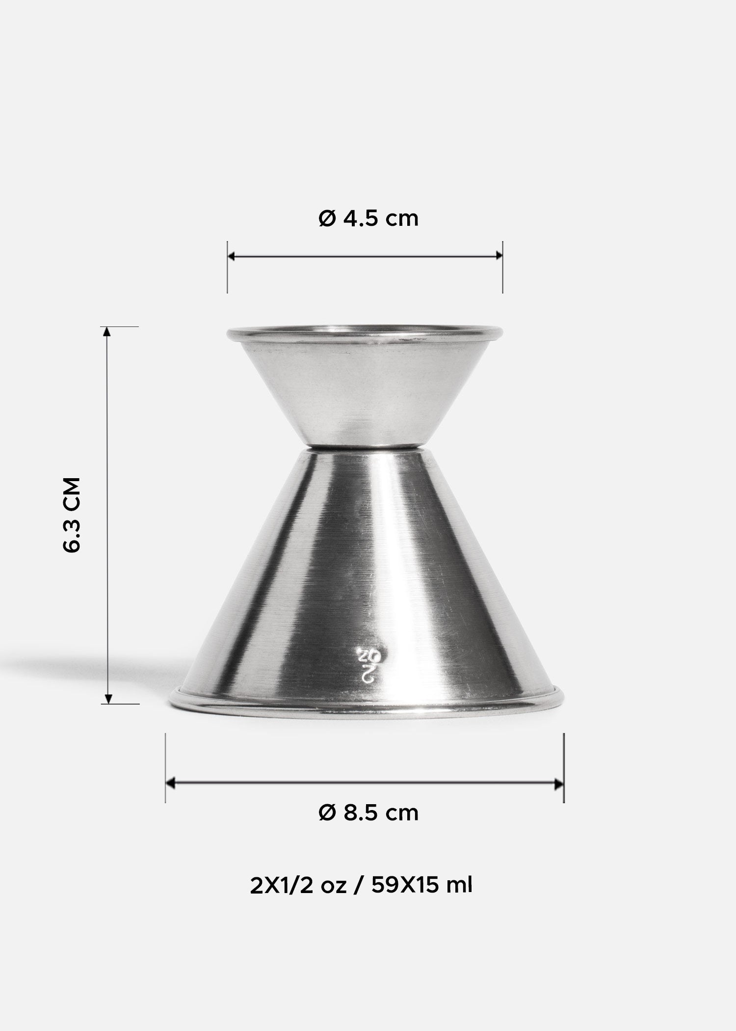 venta jigger de acero inoxidable maha