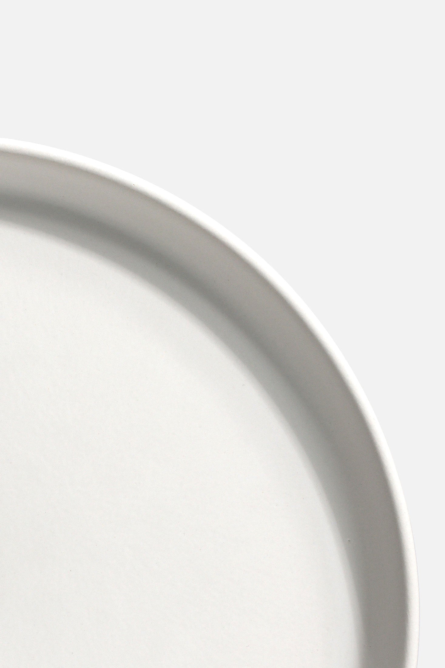 plato ceramica blanco eventos maha
