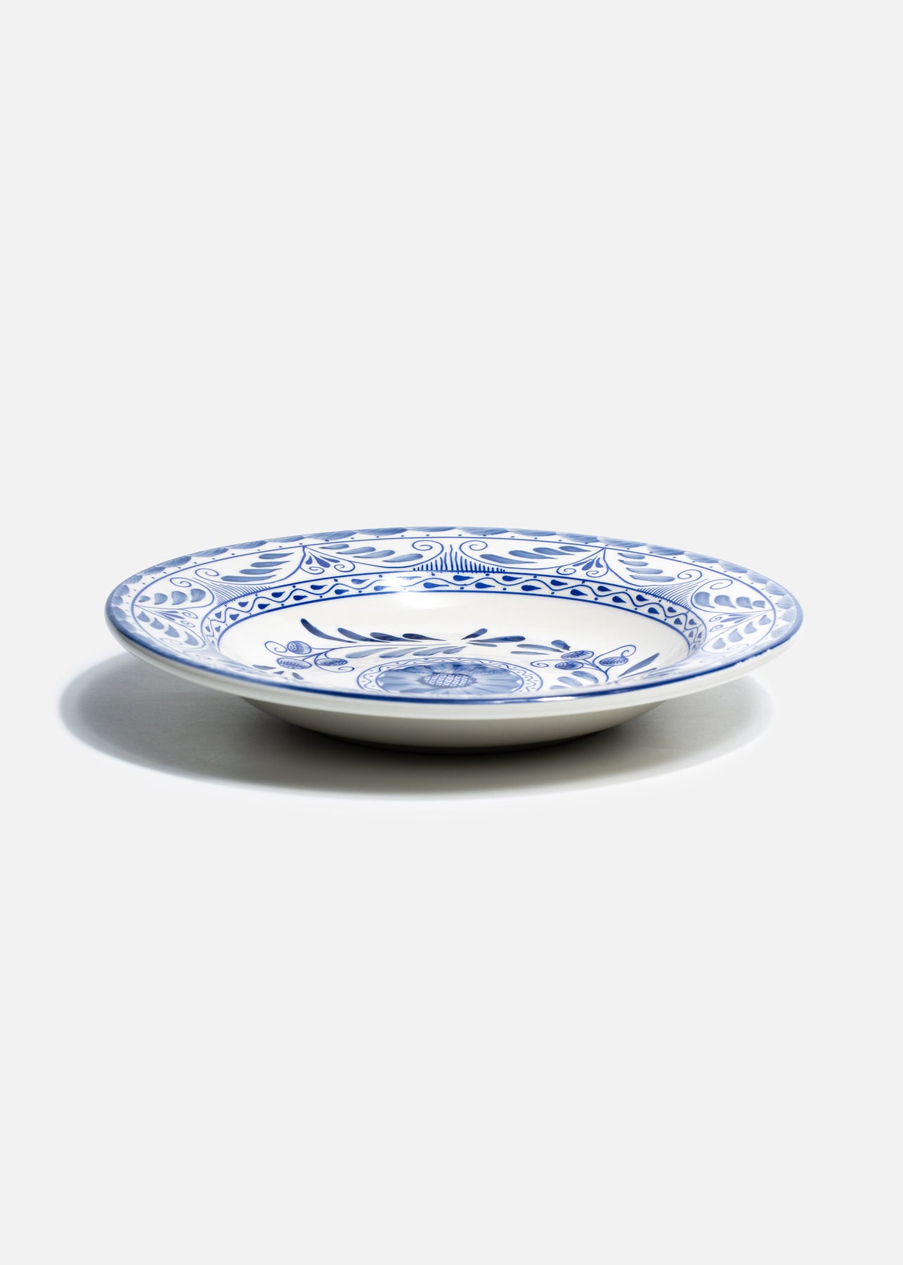 platos porcelana azul al por mayor maha