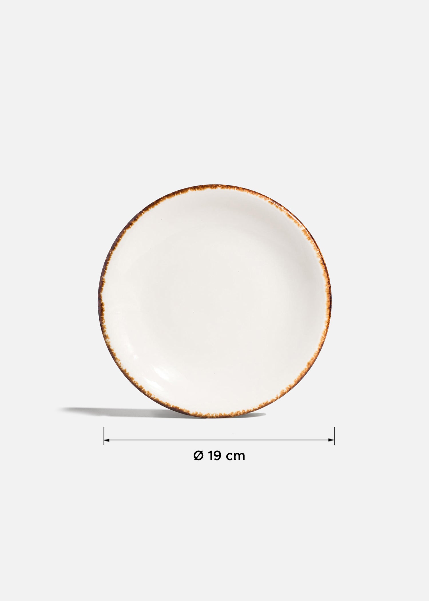 Platos de porcelana blanco Petra