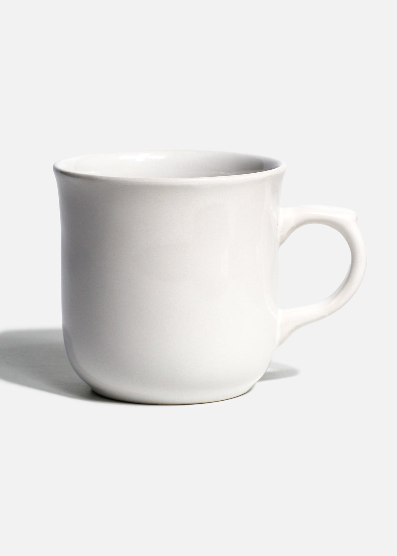 Taza de cerámica blanca Madrid 300 ml