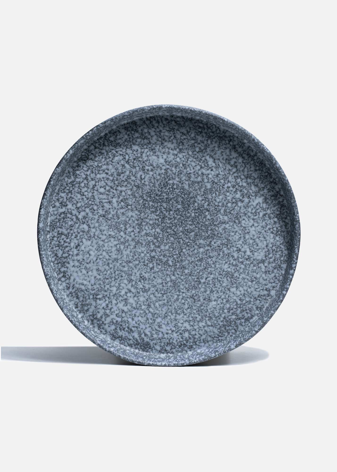 compra platos porcelana gris maha