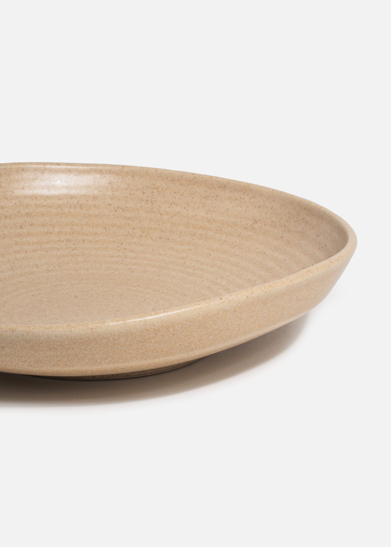 Platos hondos de porcelana café Sorrento