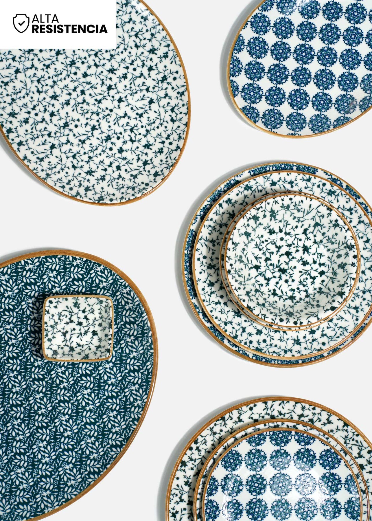 platos porcelana alta resistencia