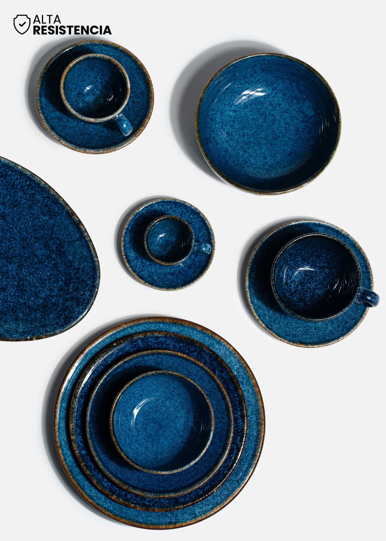 platos porcelana alta resistencia maha