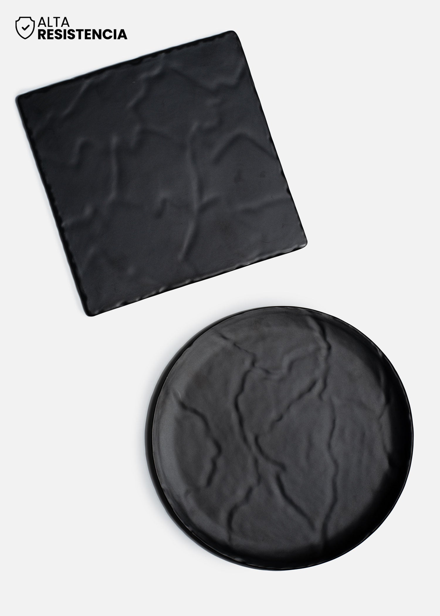 portada platos melamina negro maha