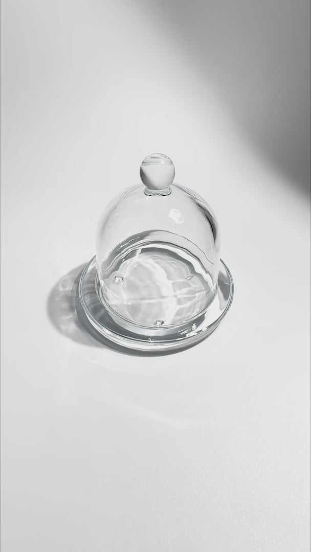 video detalles capelo de vidrio Dome maha