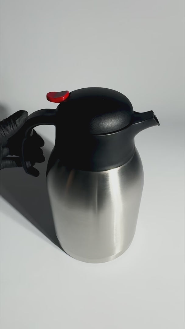 Termo de acero inoxidable plata Londres 2 L