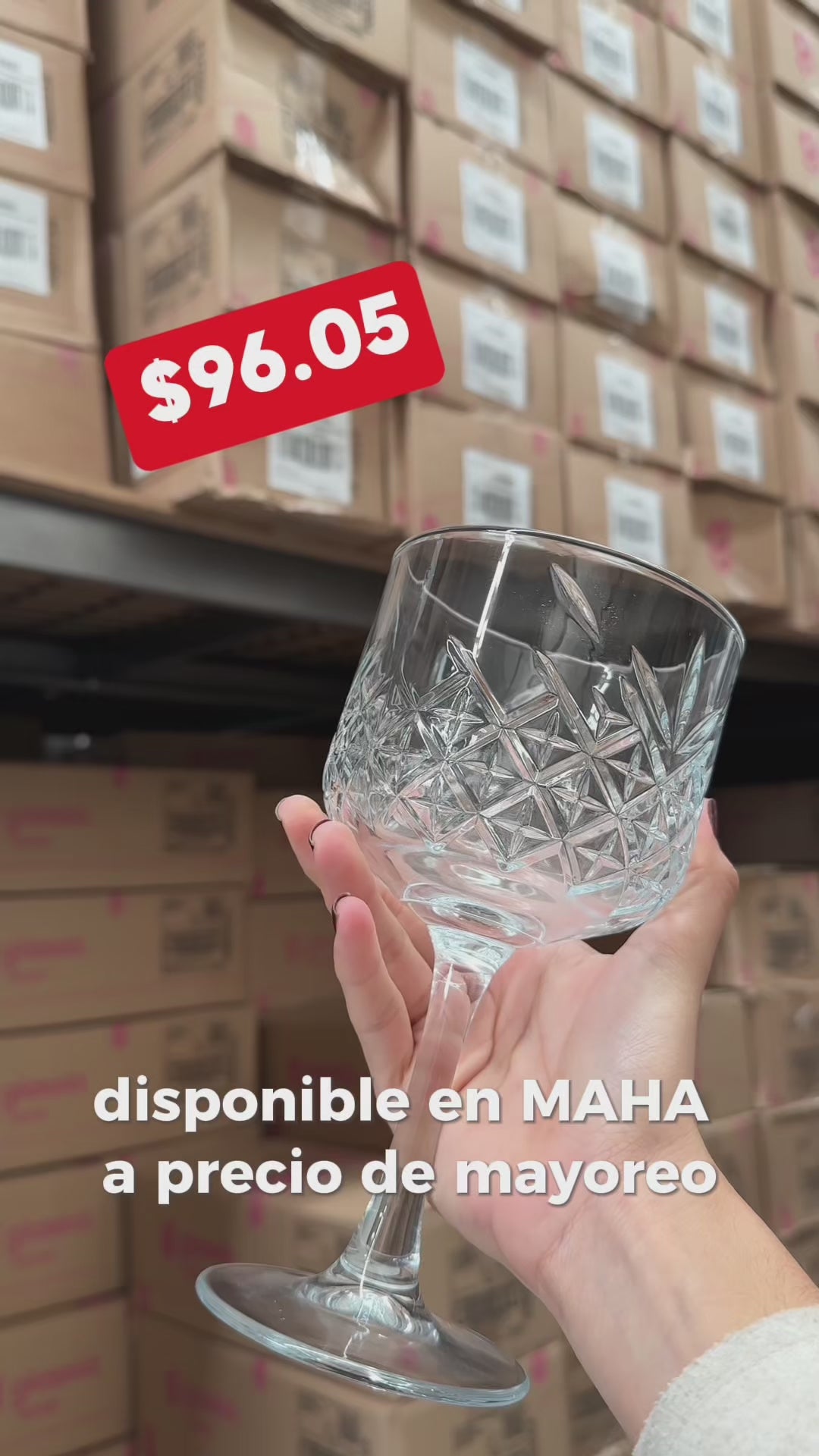 Copa TIMELESS para restaurantes cristalería