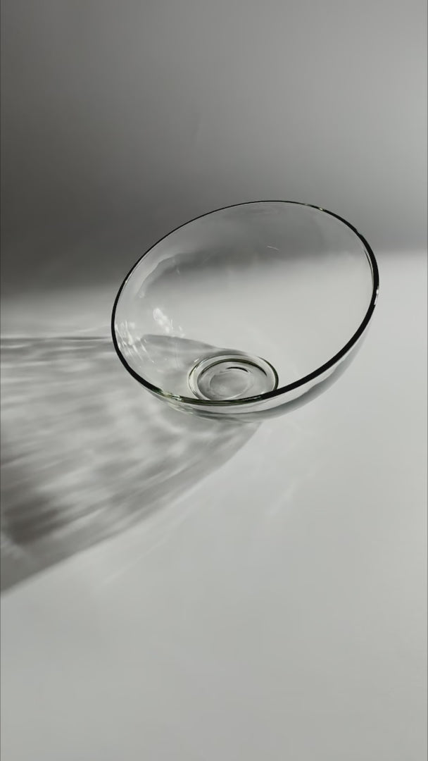 video detalles ensaladera de vidrio maha