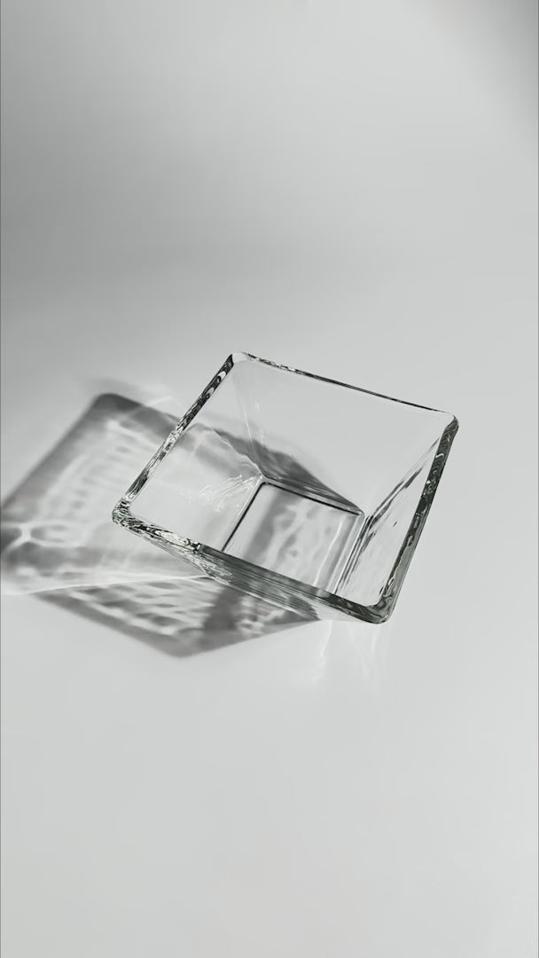 video detalles tazón de vidrio maha