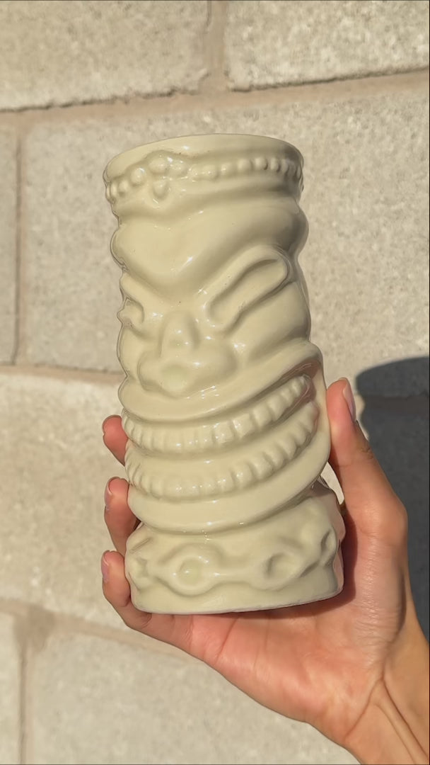 video detalles vaso de ceramica maha