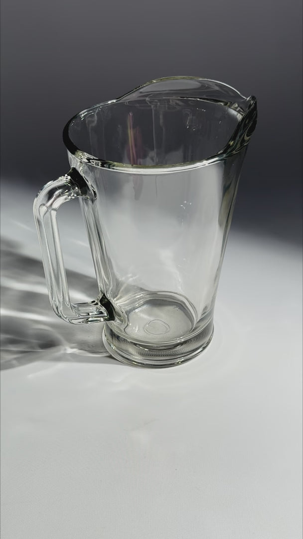 video detalles jarra de vidrio maha