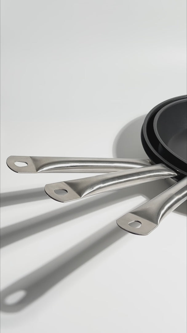 video detalles sartenes antiadherente maha