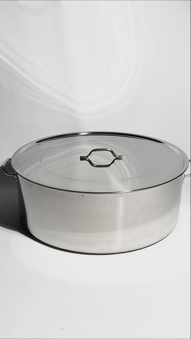 video detalles budinera de acero inoxidable maha