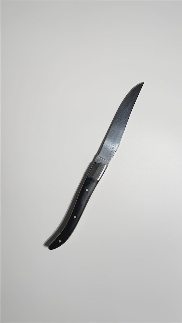 video detalles cuchillo para carne maha