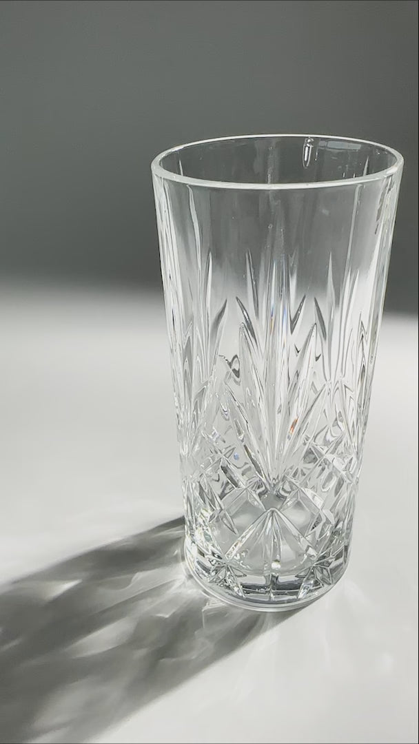 video detalles vaso vidrio turin maha