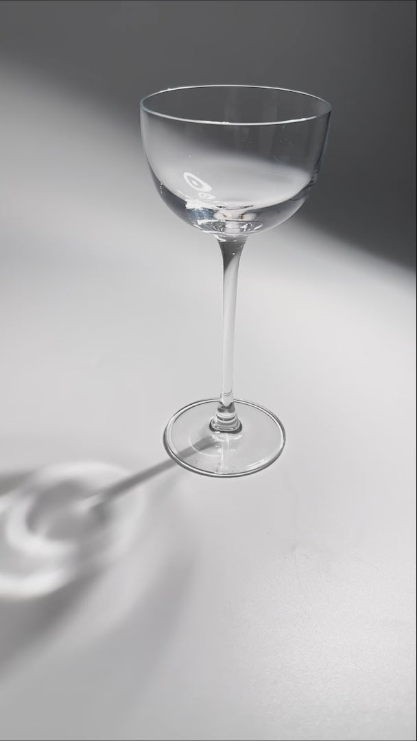 video detalles copa vidrio maha