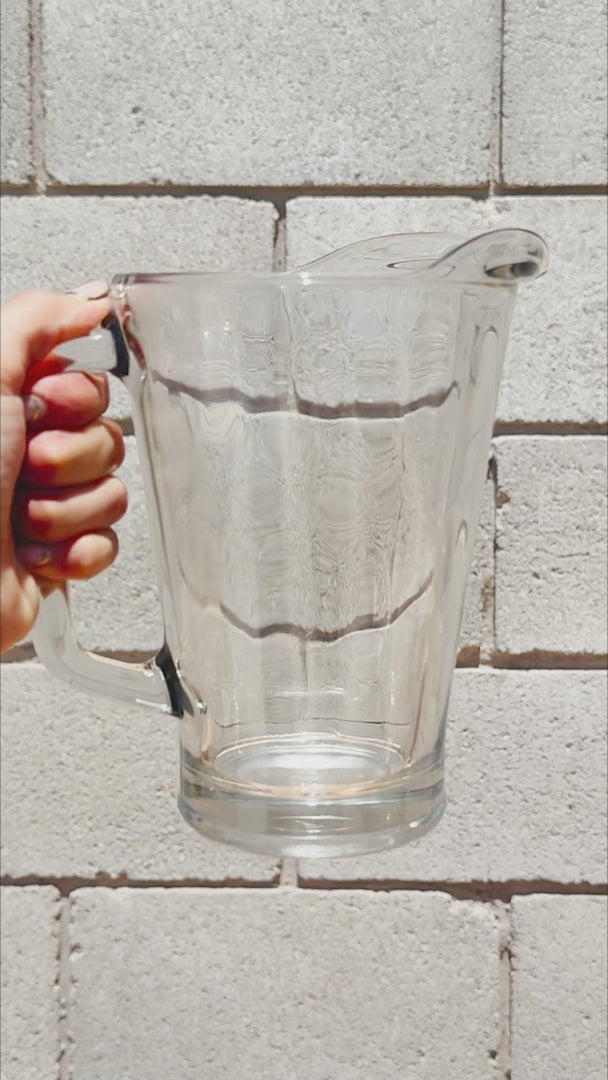 Jarra de vidrio transparente México 1.78 L