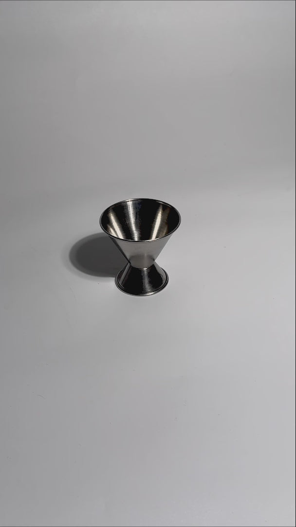 video detalles jigger de acero inoxidable maha