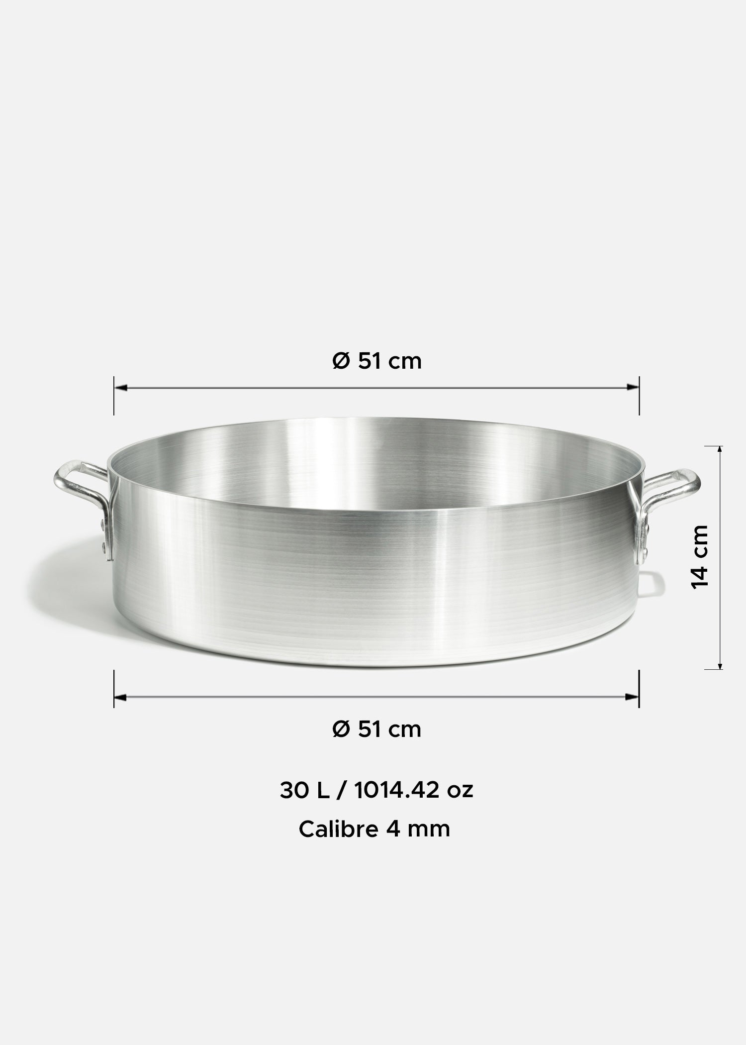 tamaño budinera aluminio maha