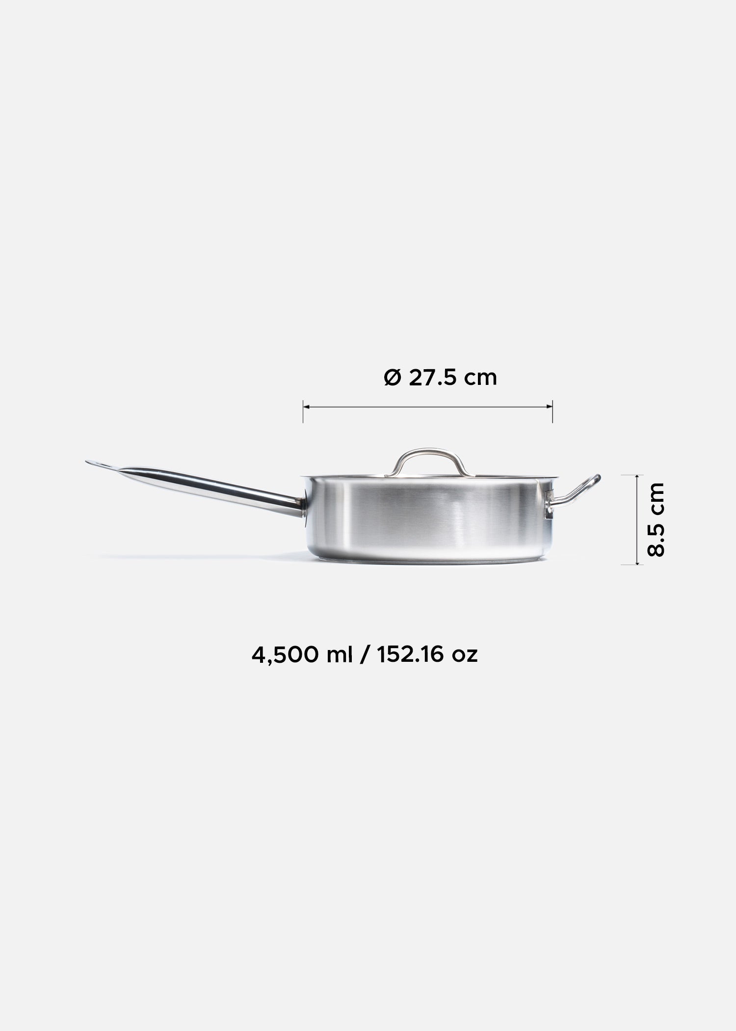 tamaño cazo plata maha