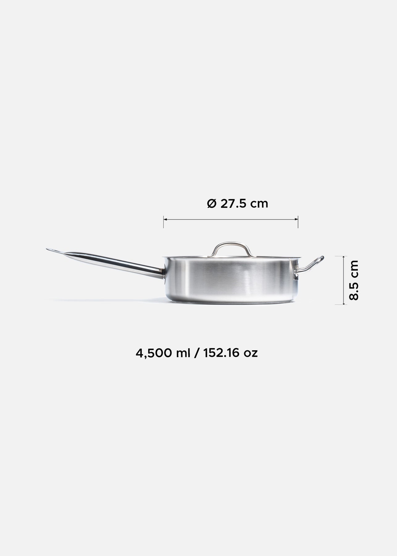 tamaño cazo plata maha