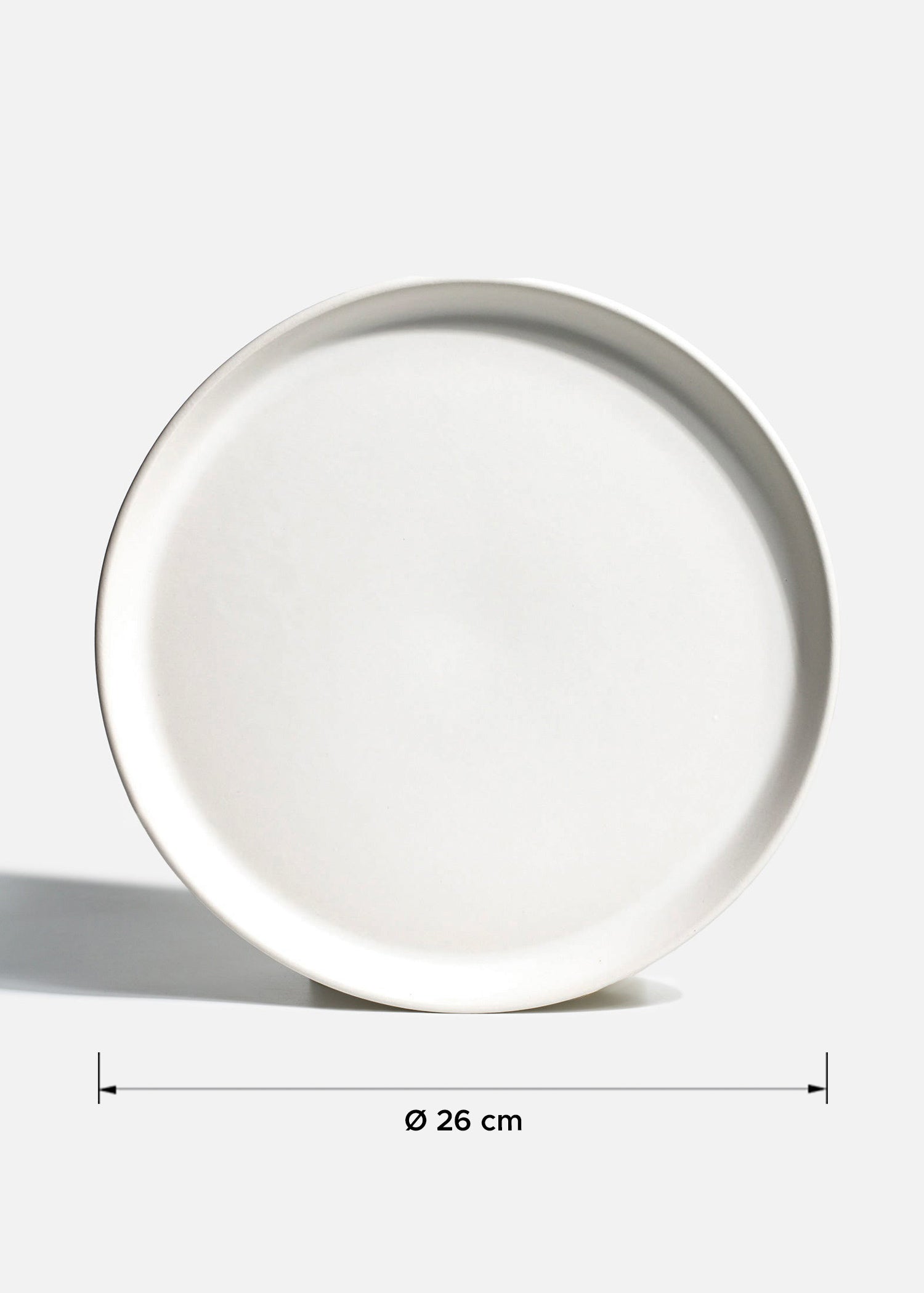tamaño platos ceramica blanco maha