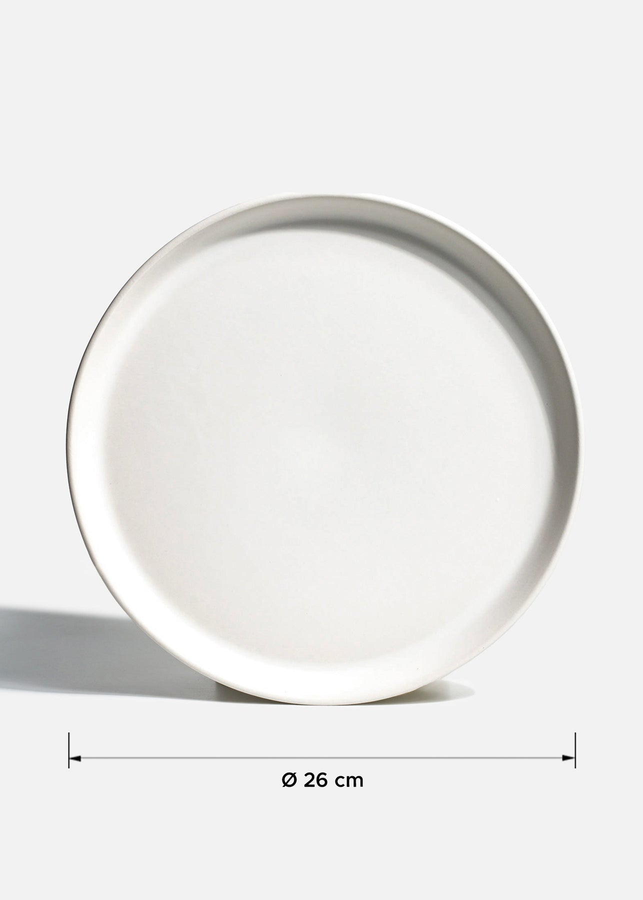 tamaño platos ceramica blanco maha