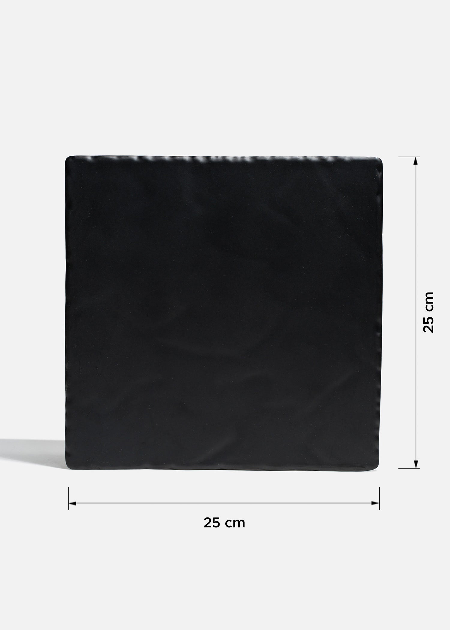 tamaño plato melamina negro maha