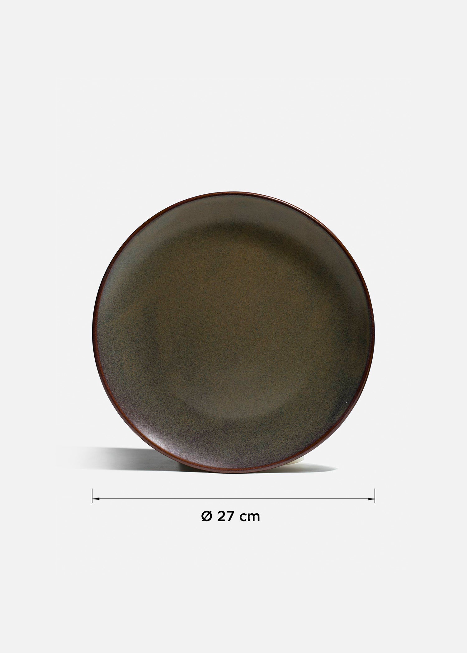 tamaño platos porcelana verde maha