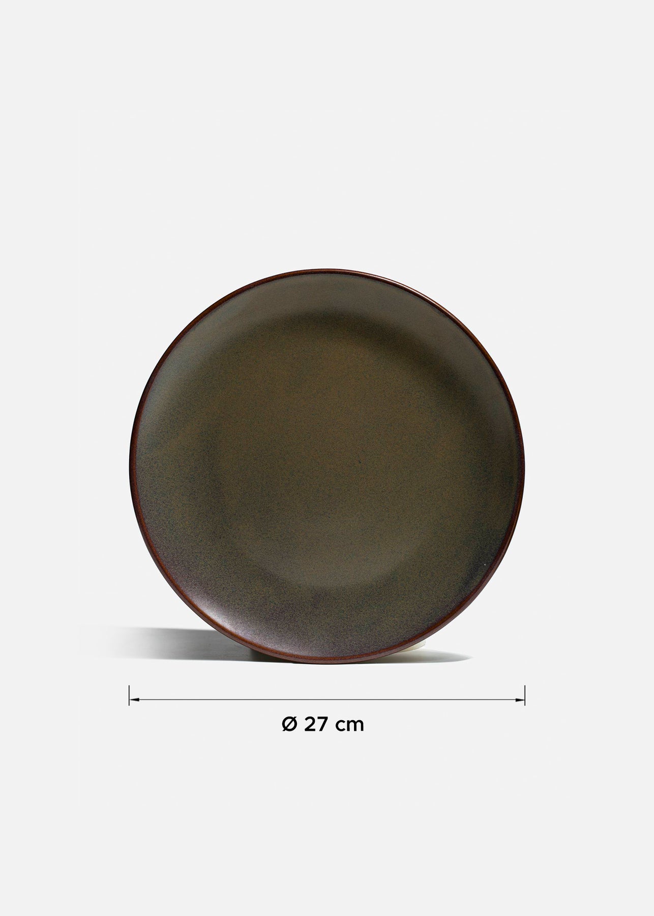 tamaño platos porcelana verde maha